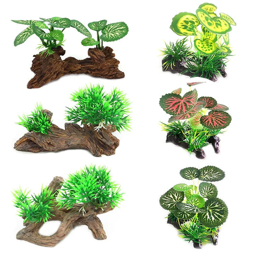 Artificial Underwater Grass Aquarium Fish Tank Simulation Decoration Aquarium Backgrounds Plants Water Grass Accessories Home