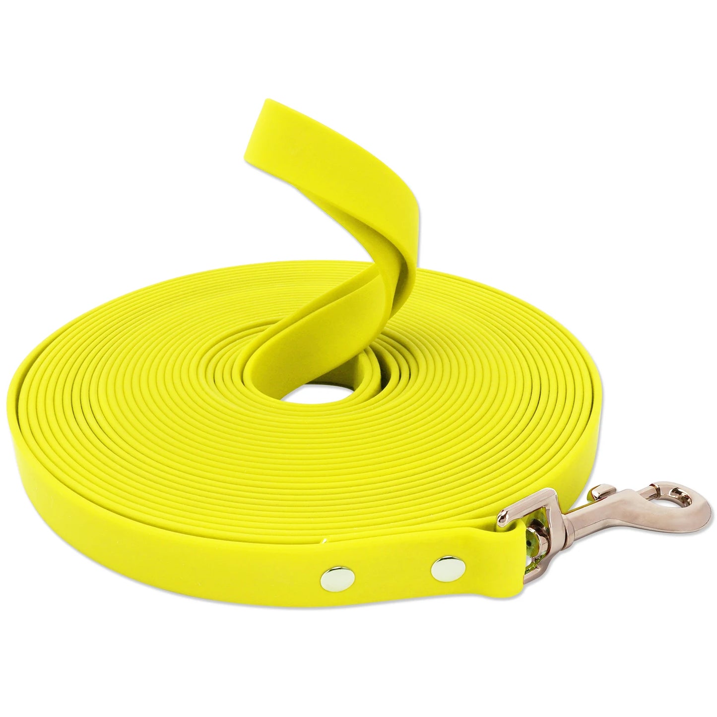 Waterproof Dog Leash PVC Dog Leash Recall Long Line For Beach,Swimming,Tracking,Training Dogs Lead for Pet,Medium and Large Dogs