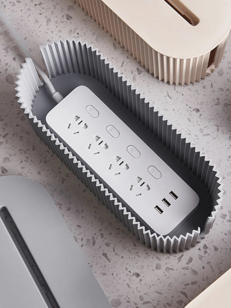 Household Socket Board Storage Box, Multi-Functional Cable Management Box, Wire, Data Cable, Multi-Purpose Storage And Finishing