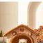 The kennel is universal in all seasons, the house type is small, the dog can be dismantled and washed, the dog house cat litter