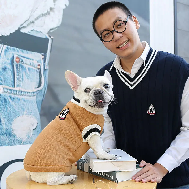 Winter Dog Fleece Sweaters For Large Medium Little Dogs Warm Small Dog Clothes Korea For French Bulldog Chihuahua Cute Pug York