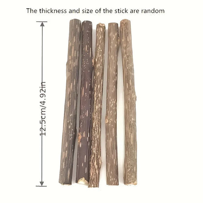 10/15/20 pieces/lot Catnip sticks, pet cat teething toys, natural wooden polygonum sticks, teeth cleaning, boredom relief snacks