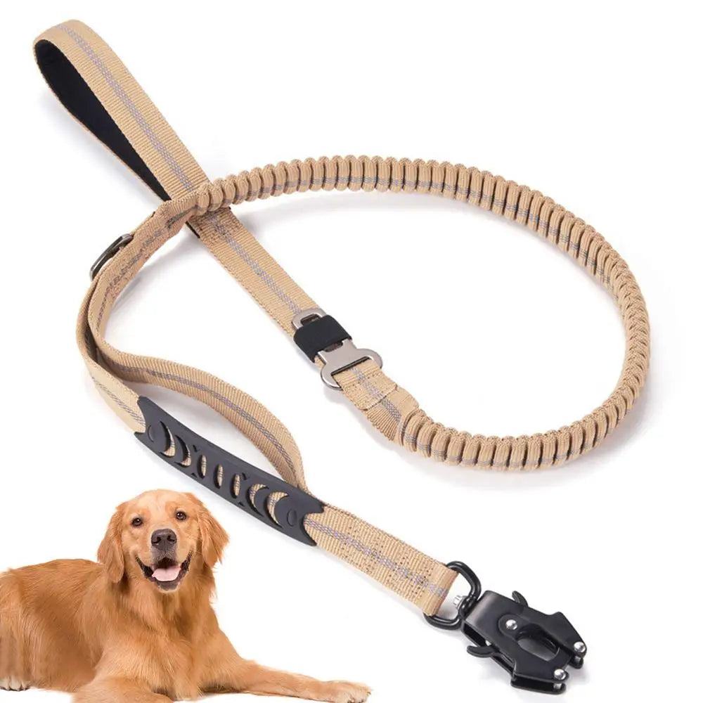 Dog Leashes For Medium Dogs 4.5 Feet Long Dog Leashes For Puppy Shock-Absorbing House For Puppy Training Reflective Bungee Dog