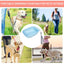 200ml Outdoor Water Bowl Dog Travel Water Bowl for Outdoor Dogs Hangable Outside Dog Waterer Reusable Dog Water Bottle Dispenser