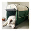 Kennel winter warm winter dog house closed dog house indoor foldable pet car tent dog cage