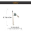 Cat Toy Cat Teaser Sticks Wooden Rod Funny Cat Stick Light Color Plush Doll Elastic Rope With Bell Cat Self-hi Toy