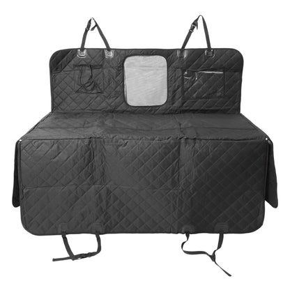 UXCELL Dog Mats Cover for Car Causal Solid Car Seat Cover for Back Seat Waterproof Pet Trunk Mat with Side Flaps