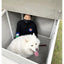 Dog House Outdoor Large Dog Kennel Wooden VillaHouse Cat Nest Rainproof Waterproof Sunscreen Outdoor Pet Cage