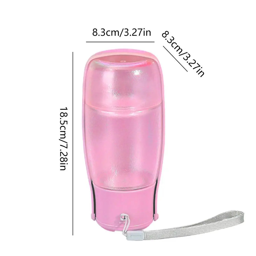 Dog Travel Water Bottle Puppy Water Bowl with Food Container Water Dispenser Foldable Pet Water Bottle Dog Water Bowl Portable