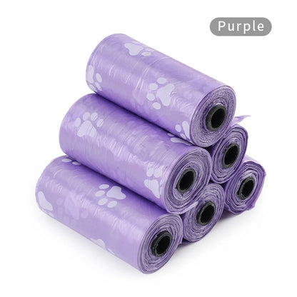 10 Roll Pet Dog Poop Bags Dispenser Collector Garbage Bag Puppy Dog Poop Scooper Bags for Dogs Cat Outdoor Cleaning Pet Supplies