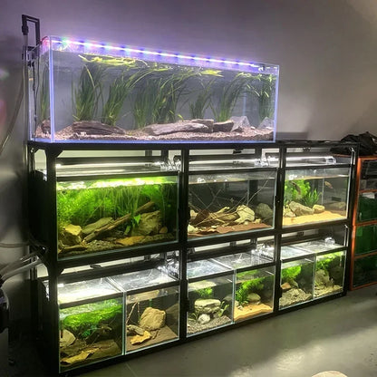 aquarium tank with cabinet high quality aquarium for restaurant with stand for sale