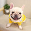 Warm Pet Clothing for Winter Soft Coral Fleece Dog Hoodies Cute Printed Puppy Small Dog Sweater French Bulldog Coat Cats Clothes