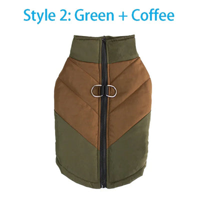 Waterproof Dog Jacket Winter Warm Dog Clothes for Small Large Dogs Puppy Vest Chihuahua Coat French Bulldog Yorkie Pug Costume