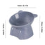 Elevated Cat Food Bowl Tilted Food Dish For Indoor Cats Non-slip Pet Food Bowls Tall Cat Feeding Bowls For Prevent Neck Fatigue