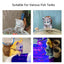 Aquarium Hanging Cat Backpack Hanging Ornaments Fish Tank Tool Storage Basket Desktop Flower Pot Landscaping Decoration Cute