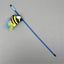 Cat Toy Cat Teaser Sticks Ocean Fish Playing Cat Stick Pet Supplies Biting Cat Toys Cat Mint Doll Feather Throwing Interaction