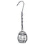 Hanging Bird Feeder Metal Hanging Bird Cage Bird Feeder Squirrel Proof Wild Bird Feeders For Outside Garden Patio Lawn Window