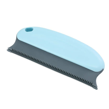 Hair cleaning brush Pet soft rubber tooth comb sticky hair dispenser soft silicone tricolor hair removal brush pet products