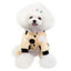 Winter Puppy Dog Coat Pet Clothes Windproof Dog Snowsuit Warm Fleece Padded Winter Pet Clothes for Dogs Cats Apparel
