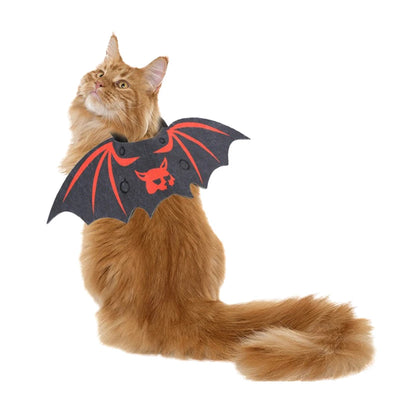 Creative Halloween Pet Clothes for Cat Transformation Harness Funny Bat Wings Small Medium Dogs Costume Accessories Puppy Chest