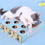 Cat Toy Whack-a-Mole Cat Scratching Board Toy Grinding Claw Rest Play Funny Cat Interactive Multifunctional Cat Supplies