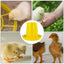 Chicken Feeder Baby Chick Feeder Poultry Feeder with Large Capacity Automatic Chicken Food Dispenser Picnic Table Feeder