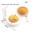 1Pcs 40/50mm Fish Tank Aquarium Air Stone Oxygen Aerator Increasing Air Bubble Pond Pump Hydroponic Oxygen Accessories Orange