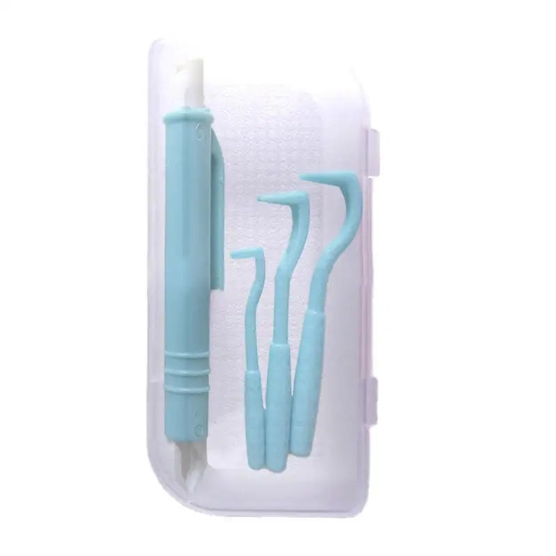 4PCS Dog Tick Remover Tool Tick Remover Tweezers Tongs Hooks Set Flea Remover Comb Lice Supplies for Pet Dog Cat Human Horse