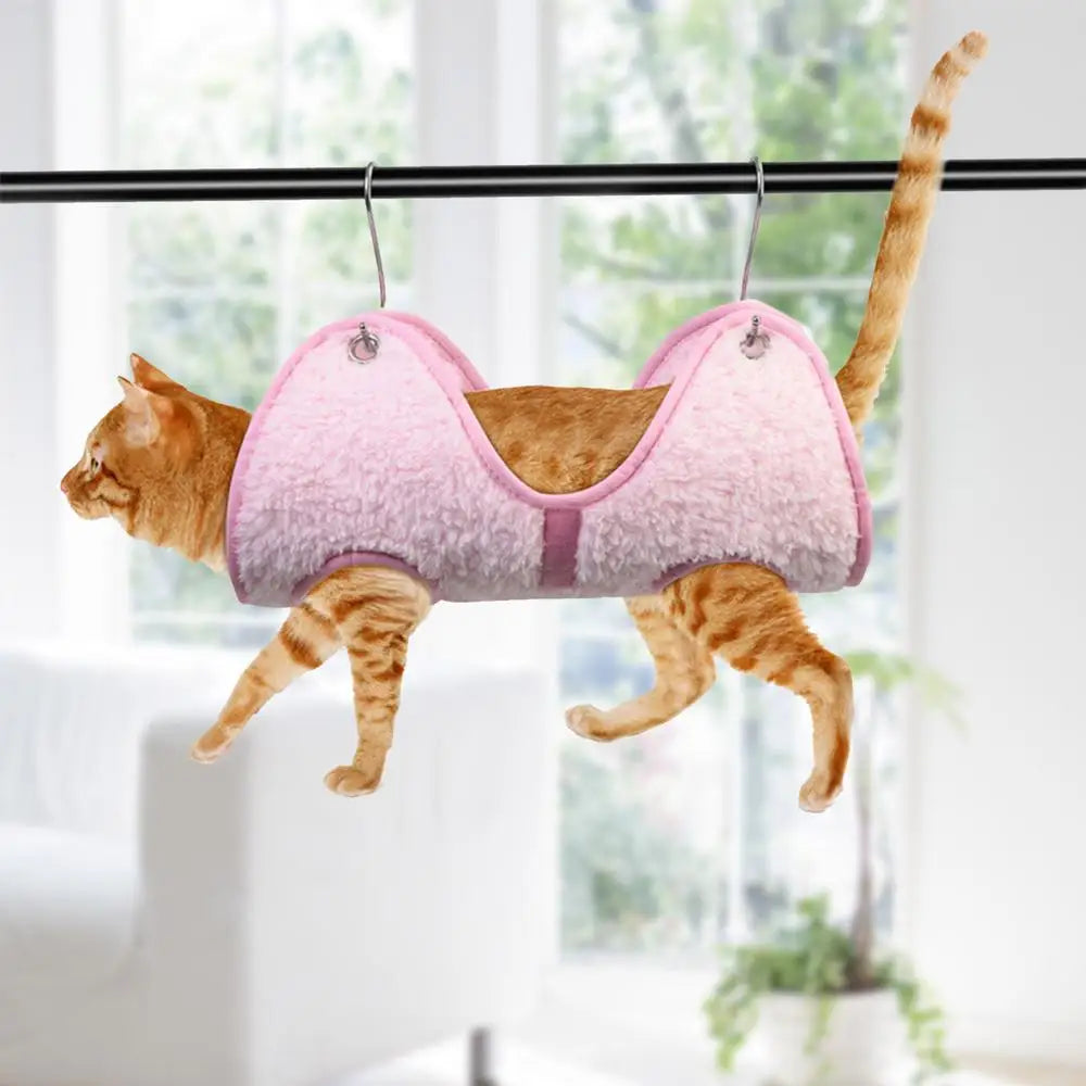 Durable Pet Grooming Hammock Pet Restraint Bag Dog Hanging Harness Dog Holder For Examining Nail Clipping Trimming Ear Clean