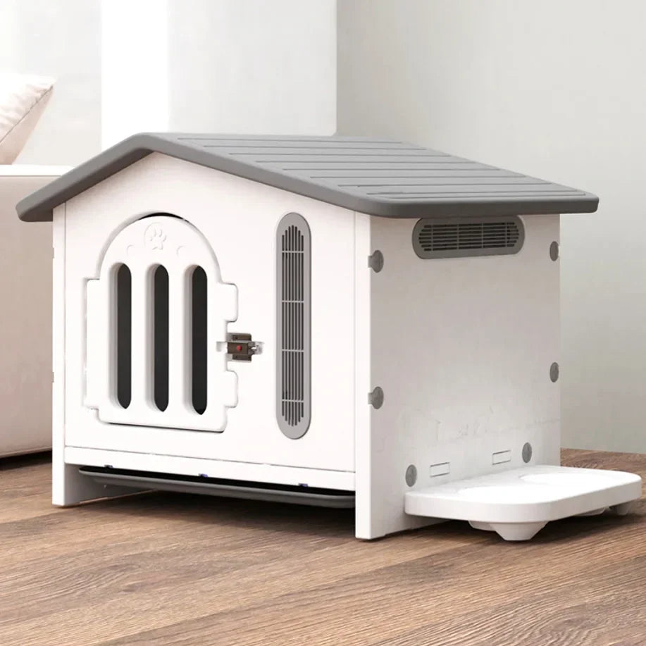 Dog Kennel Indoor and Outdoor Ventilation and Breathable Easy To Install Easy To Clean Thickened Not Deformed Luxury Pet Villa