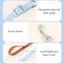Adjustable Pet Dog Harness with 1.2m Leash Set Pet Collar Leash Outdoor Walking For Puppy Cats French Bulldog Chihuahua