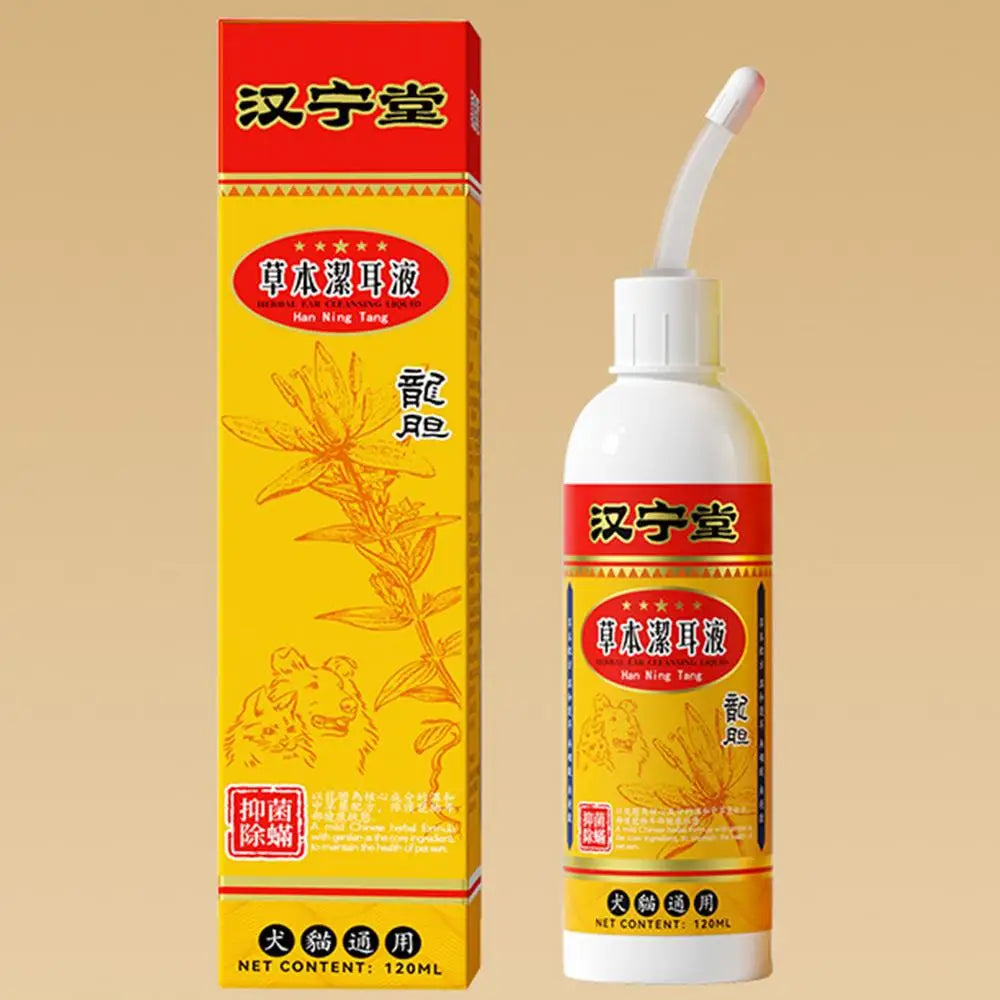 60ml Ear Cleaner For Pets Pet Ear Wash Ear Drops For Ear Cleaning Effective Pet Ear Care Products Relief Liquid With Mild