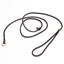 Soft Slim Genuine Leather Dog Slip Lead Control Leash for Small Dogs No Pull Pet Puppy Training Choke Collar P Chain Slip Leash