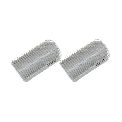 2/1PCS Pet Brush Comb Play Cat Toy Softer Cat Self Groomer Massage Comb with Catnip Face Scratcher for Kitten Puppy Cat Clean