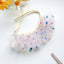 Adjustable Pet Dog Necklace Lace Bandana Bibs Birthday Gift Medium Puppy Collars Floral New Year Spring Accessories for Cats