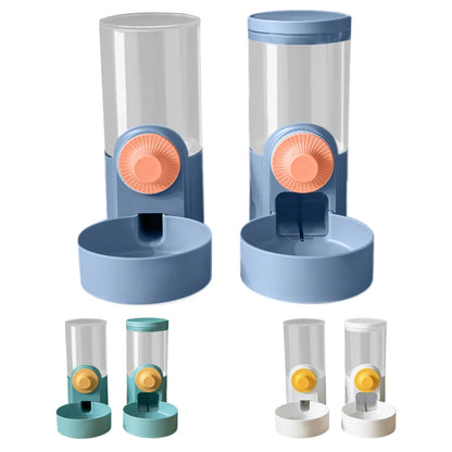 1000ml Pet Rabbit Feeder Automatic Pet Food Water Dispenser Large Capacity Bunny Feeder Pet Cage Food Water Bowl For Puppy Cat