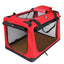 Direct sales pet folding cage portable car dog cage pet bag  kennel outdoor travel