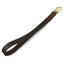 Dog Short Leash Lead Traffic Padded Handle Heavy Duty Real Leather Dog Lead for Training Control Puppy Small Medium Large Dogs