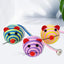 1Pc Pet Cat Toy Lovely Stripe Nylon Rope Round Ball Mouse Toy with Bell Pet Cat Chew Toy Interactive Mouse Ball Pet Products