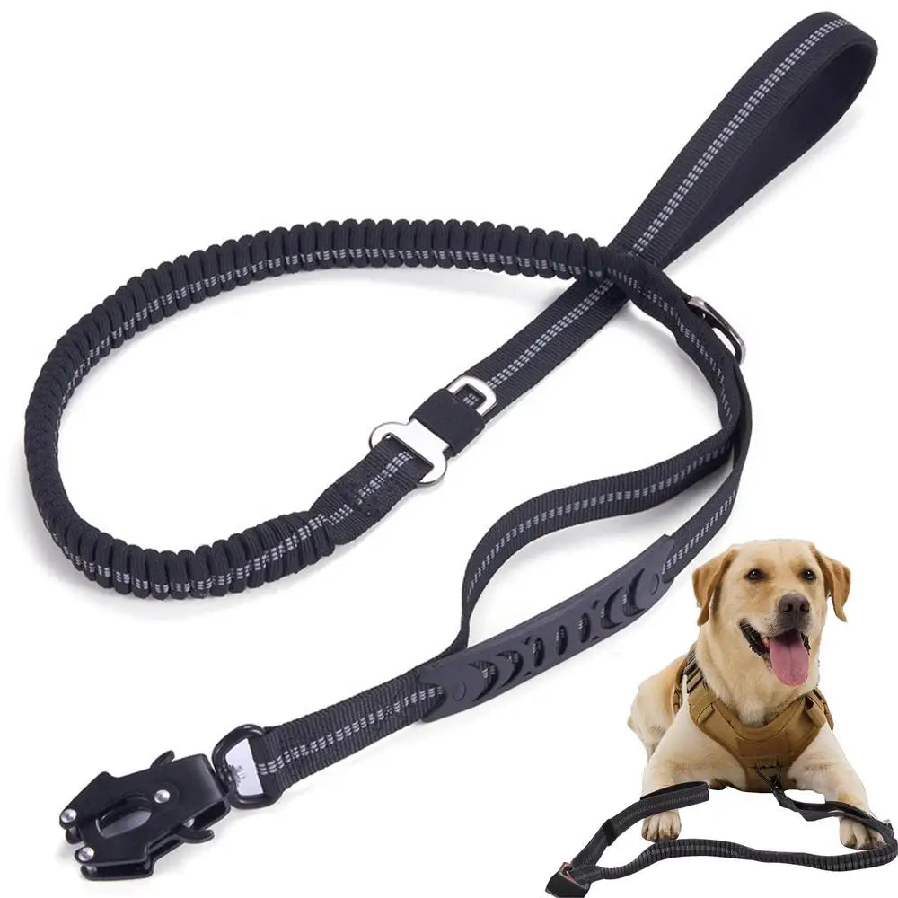 Dog Leashes For Medium Dogs 4.5 Feet Long Dog Leashes For Puppy Shock-Absorbing House For Puppy Training Reflective Bungee Dog