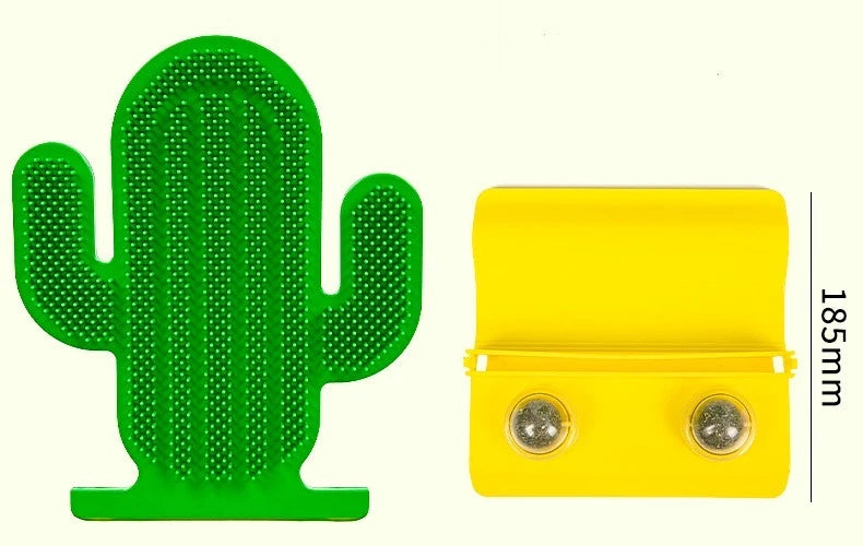 Cat Hair Scratch Corner Tickle Cactus Toy Scratch Scratch Massage Brush Face Hair Removal Cat Brush Artifact Pet Supplies