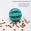 Durable Dog Rope Toys Ball on Rope, Tug of War Dog Toy Interactive Exercise Reward Toy for Medium Small Dogs,Rubber Dog Chew Toy