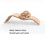 Smooth Wooden Hamster Ladder Climbing Ropeway Hamster Toy Pet Training Round Boardwalk Parrot Boardwalk Parrot Toy Bird Supplies