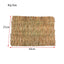 Handmade Straw Woven Pet Chew Mat Pad Pet House Cage Accessories For Hamster Rabbit Chinchilla Guinea Pig Small Pet Products