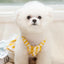 Princess Lattice Dog Fancy Dress Lace Bow Tie Vest Skirt Clothing for Cats Pearl Female Puppy Overalls Lovely Pet Dog Clothes