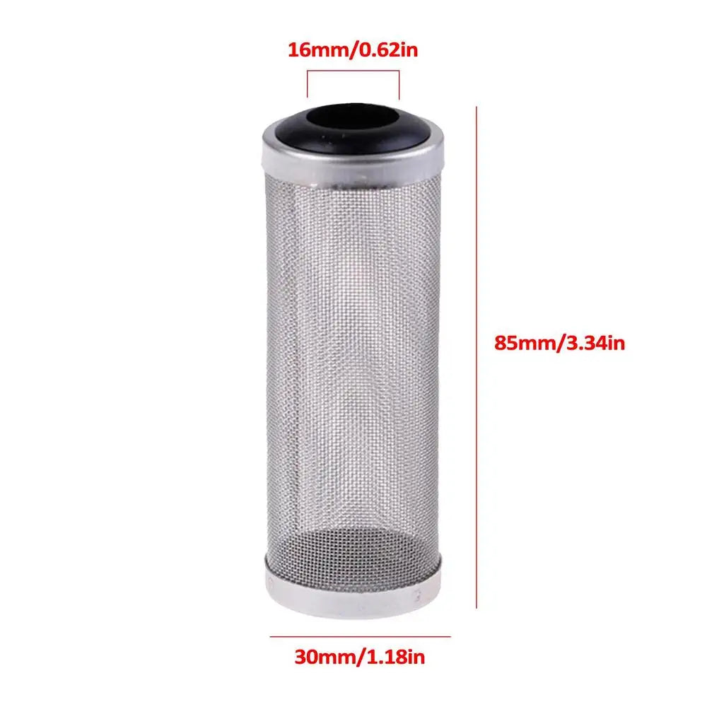 Aquarium Filter Guard Fish Filter Guard Inlet Filter Stainless Steel Pre-Filter Cover Intake Strainer Safe Guard For Fish Shrimp