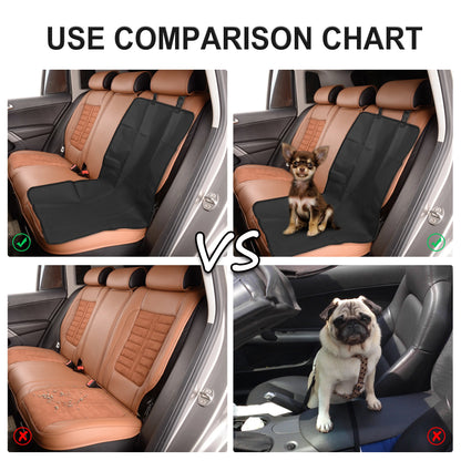 UXCELL Car Pet Waterproof Rear Seat Cover Cushion Rear Seat Pet Mat Protection Pad Cat and Dog Travel Safety Accessories