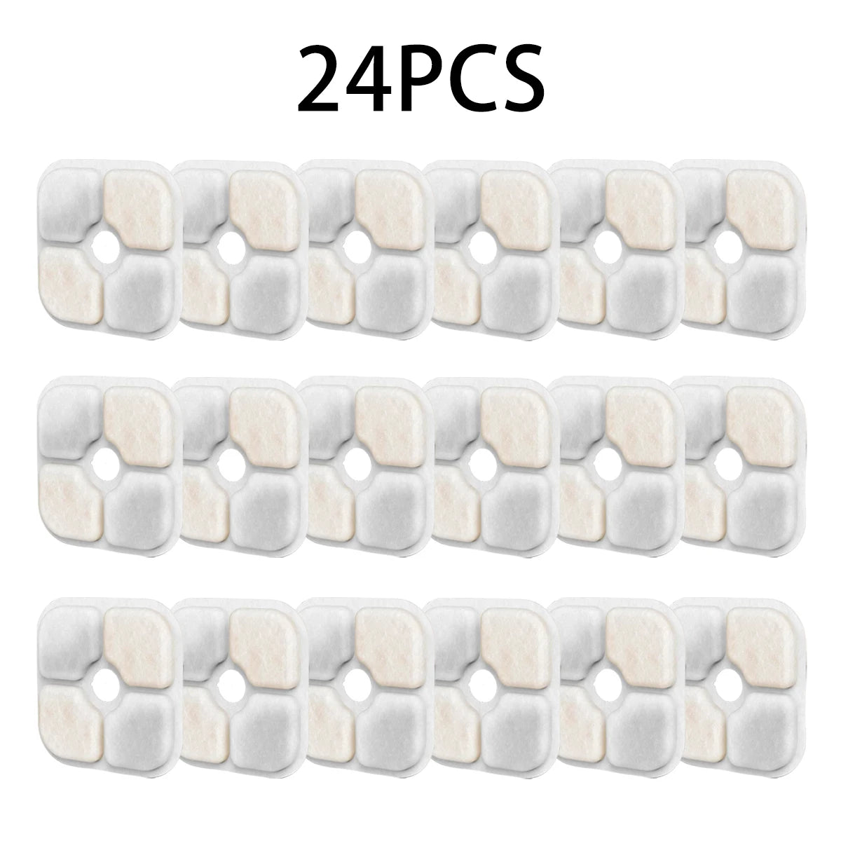 Replacement Activated Carbon Filter Cat Dog Drinking Fountain Replaced Filters for Pet Water Fountain Dispenser Accessories