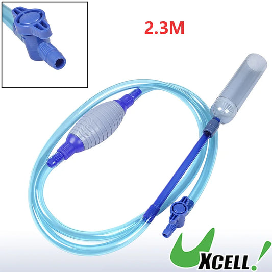Aquarium Cleaning Siphon Plastic Cleaning Siphon Switch Control Water Changer Fish Supplies Cleaning Tools
