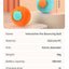 ROJECO Smart Pet Toys Cat Bouncing Ball Automatic Rolling Ball Interactive Training Self-moving Electric Toys Pet Accessories